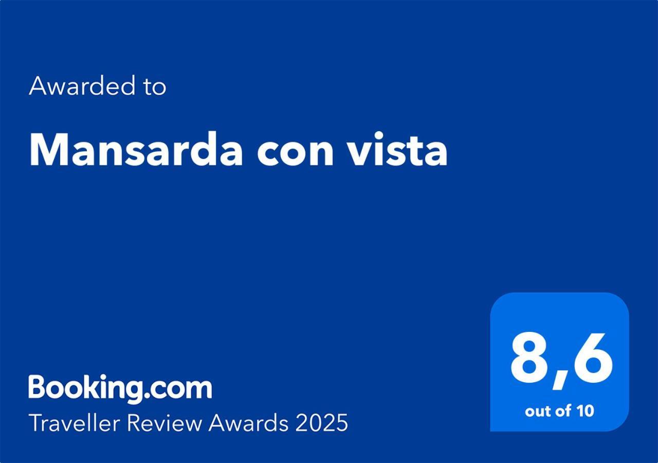 Appartement Mansarda Con Vista à Giustino Extérieur photo